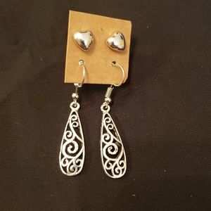 Heart earrings